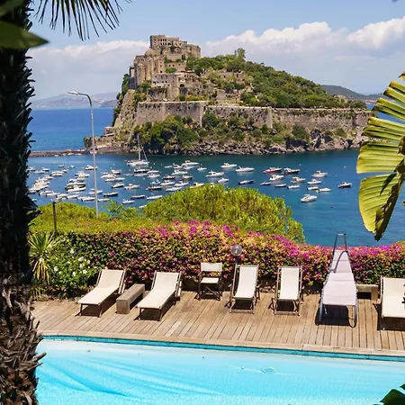 Villa Massimo Cartaromana With Wide Pool And View On The Castle Ischia